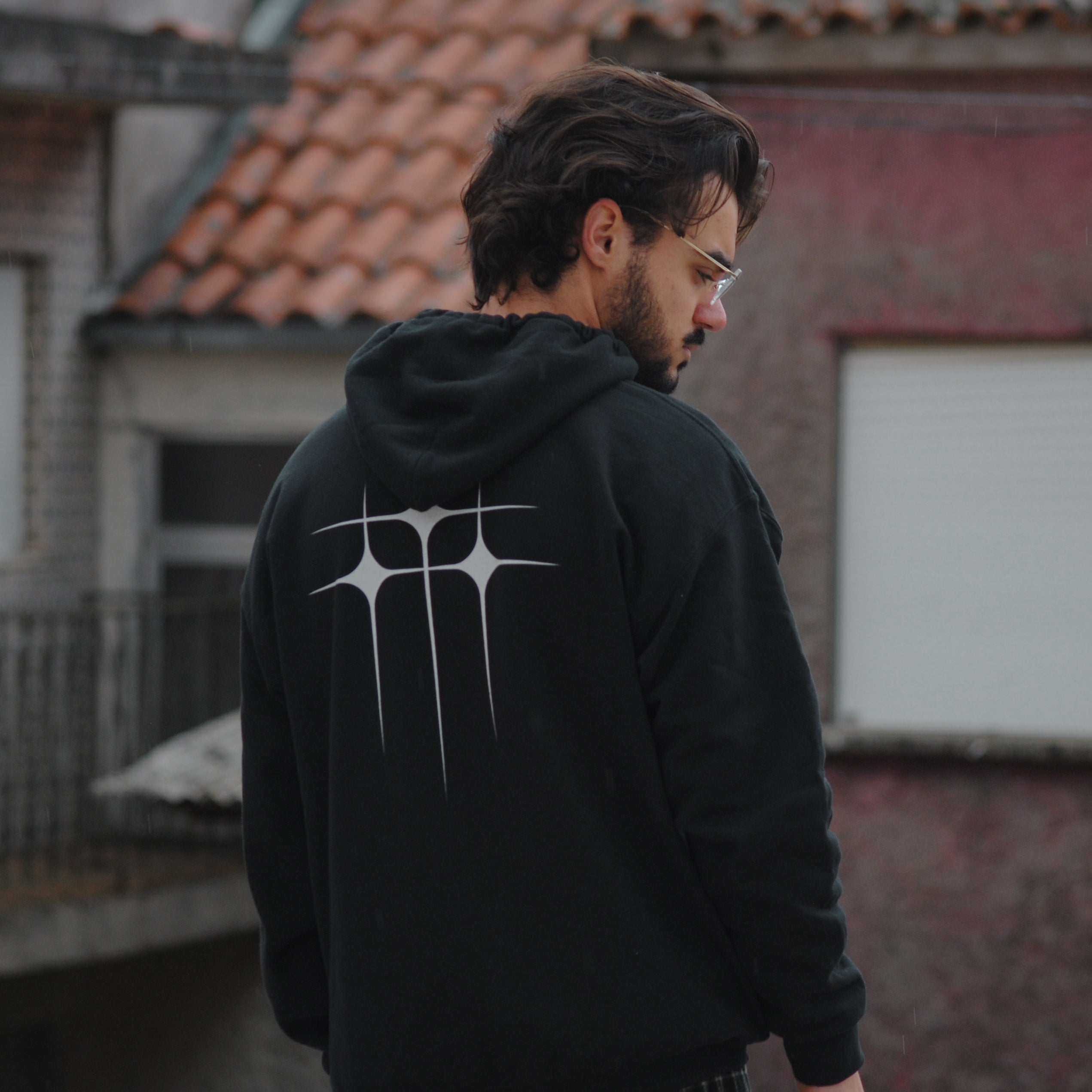 John 13:34 Black Hoodie